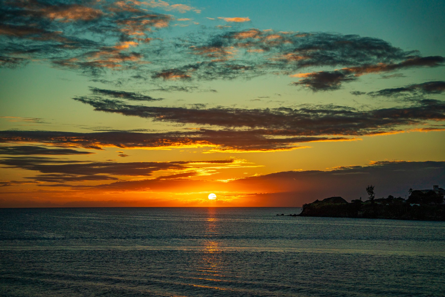 Last Light at Sea